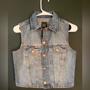Wild Fable Blue Denim Vest